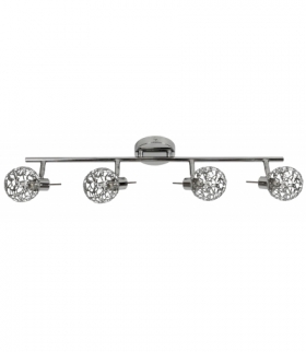 LAMPA PUZZLE LISTWA 4X40W G9 CHROM Candellux 94-94004