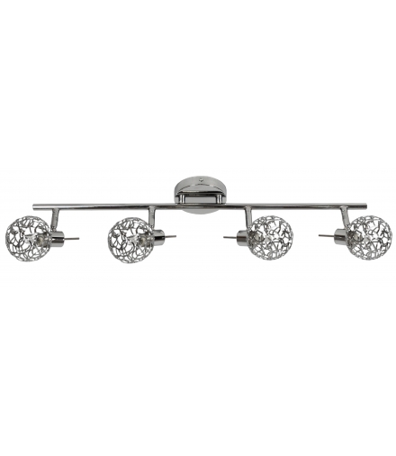 LAMPA PUZZLE LISTWA 4X40W G9 CHROM Candellux 94-94004