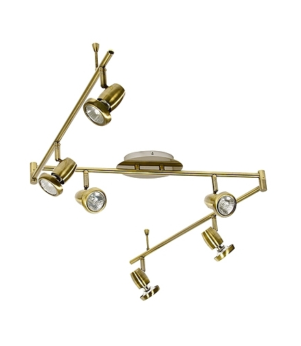 LAMPA LOTOS LISTWA 6x50W GU10 PATYNA Candellux 96-83428