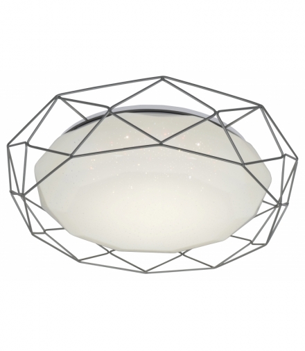 LAMPA SVEN PLAFON 43 24W LED 4000K SZARY Candellux 98-73228