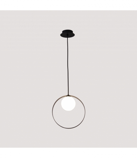 LAMPA WISZĄCA TULA 1 CZARNY 140x12x27 Candellux 50101072