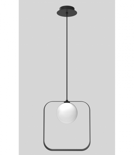 LAMPA WISZĄCA TULA 1 CZARNY 140x12x26 Candellux 50101074