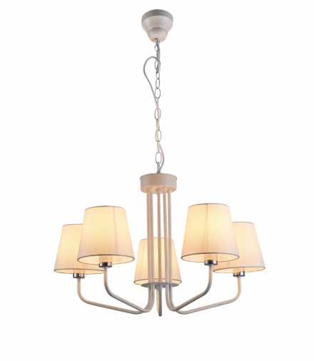 LAMPA WISZĄCA YORK 5 BIAŁY Candellux 50205095