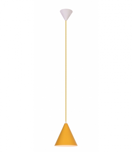 LAMPA WISZĄCA VOSS 1 ŻÓŁTY Candellux 50101179