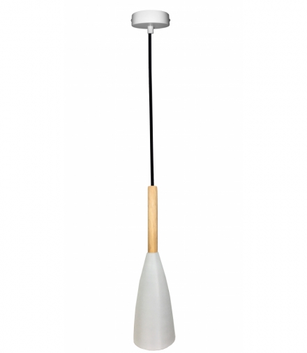 LAMPA WISZĄCA TROSA 1 BIAŁY Candellux 50101265