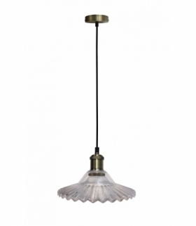 LAMPA WISZĄCA GENEVA 1 BEZBARWNY Candellux 50101273