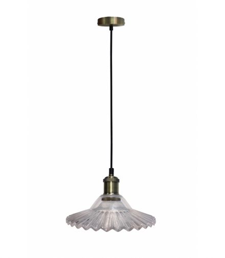 LAMPA WISZĄCA GENEVA 1 BEZBARWNY Candellux 50101273