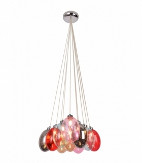 LAMPA WISZĄCA LUKKA 10 WIELOKOLOROWY Candellux 50110223