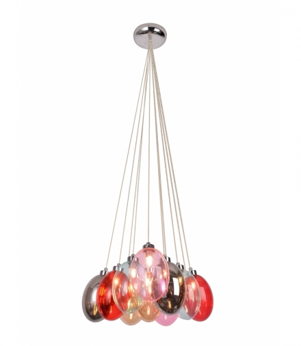 LAMPA WISZĄCA LUKKA 10 WIELOKOLOROWY Candellux 50110223