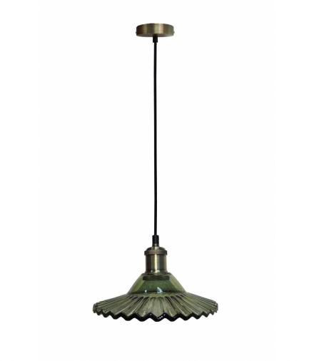 LAMPA WISZĄCA GENEVA 1 ZIELONY Candellux 50101274