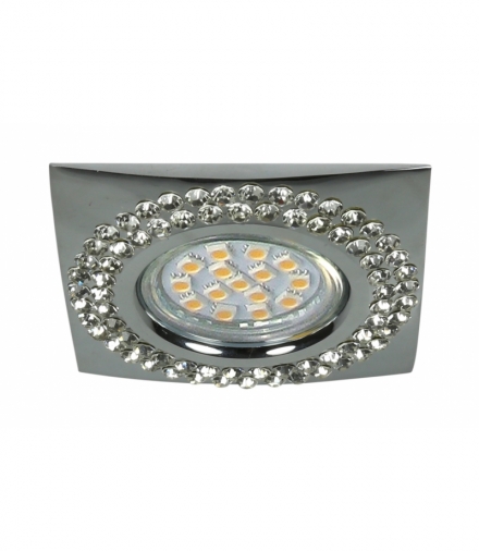 SOC-04 CH GU10 50W 230V OPR.STROP.STAŁA KWADRATOWA ODLEW Candellux 2250915