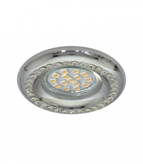 SOC-03 CH GU10 50W 230V OPR.STROP.STAŁA OKRĄGŁA ODLEW Candellux 2251080