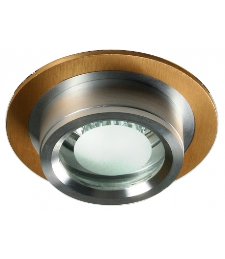 SC-01 SNG/AL MR16 SAT ZŁOTO OPR.STROPOWA STAŁA ALUMINIUM Candellux 2210345