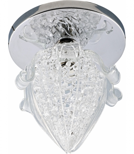 SK-37 CH G4 CHROM OPR. STROP. STAŁA KRYSZTAŁ 20W G4 PĄK KWIATOWY Candellux 2295964