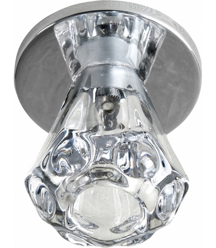 SK-32 CH G4 CHROM OPR. STROP. STAŁA KRYSZTAŁ 20W G4 LEJEK Candellux 2292482