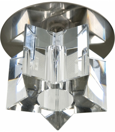 SK-22 CH G4 CHROM OPR. STROP. STAŁA KRYSZTAŁ 20W G4 GWIAZDA Candellux 2281974