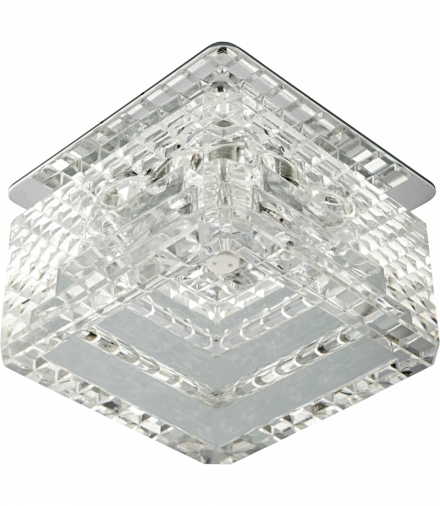 SK-50 CH/WH G4 OPR.STROP.STAŁA KRYSZTAŁ 20W G4 KOSTKA NACINANA Candellux 2217706