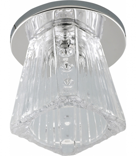 SK-58 CH/WH G4 OPR.STROP.STAŁA KRYSZTAŁ 20W G4 OSTROSŁUP KWADRATOWY Candellux 2217799