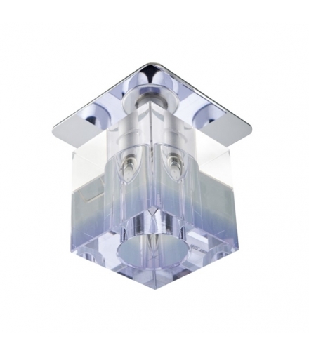 SK-18 CH/PU-P G4 CHROM OPR. STROP. STAŁA KRYSZTAŁ 20W G4 FIOLETOWY PASEK Candellux 2280144