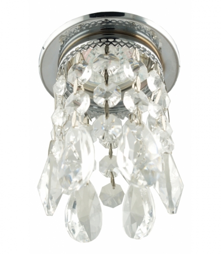 SK-64 CH/TR MR16 CHROM OPR. STROP. DEKORACYJNA TRANSPARENTNA MR16 50W Candellux 2243989