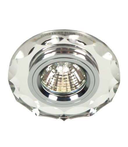 SS-12 CH/WH MR16 CHROM OPR. STROP. STAŁA OKRĄGŁA SZKŁO BEZBARWNE Candellux 2230613