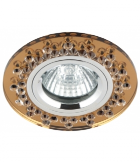 SS-17 CH/SI MR16 CHROM OPR. STROP. STAŁA OKRĄGŁA SZKŁO SIENA Candellux 2250000