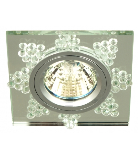 SS-20 CH/TR MR16 CHROM OPR. STROP. STAŁA KWADRATOWA SZKŁO TRANSPARENTNE Candellux 2250208