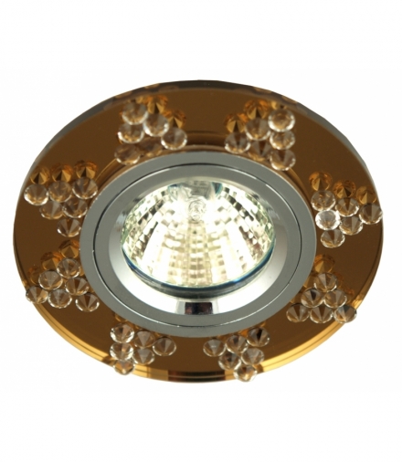 SS-19 CH/SI MR16 CHROM OPR. STROP. STAŁA OKRĄGŁA SZKŁO SIENA Candellux 2250185