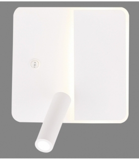 ALMA LAMPA KINKIET 6W+3W LED BIAŁY Candellux 22-75994