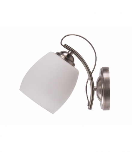 AMBA LAMPA KINKIET 1X40W E27 BIAŁY Candellux 21-77028