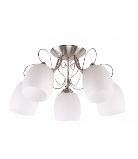 AMBA LAMPA SUFITOWA 5X40W E27 BIAŁY Candellux 35-79251