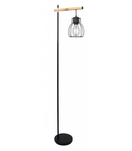 BERNITA LAMPA PODŁOGOWA 1X60W E27 CZARNY Candellux 51-78766