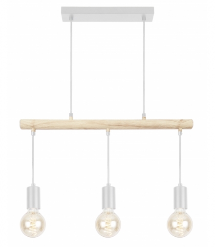 IZZY LAMPA WISZĄCA 3X60W E27 BIAŁY Candellux 33-78070