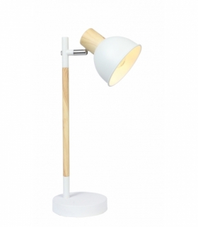BONDO LAMPA GABINETOWA 1X40W E14 BIAŁO DREWNIANY Candellux 41-80011