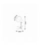 Lampa typu clip NOAH, LED, 5W 360lm, 3000K, IP20, zielony Rabalux 1481