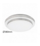 Plafon ASPEN LED 24W, IP20 1290llm, 3000K, szczotkowane aluminium biały Rabalux 1516