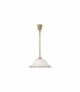 Lampa wisząca Art E27 60W 420 mm kwiatki Rabalux 1956