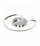 Plafon Melora LED 30W 2400lm 4000K chrom Rabalux 2189
