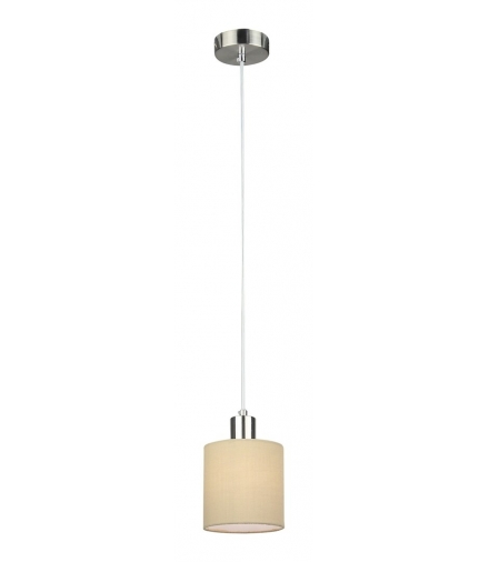 Lampa wisząca Natina E14 1x max.25W brązowy chrom satyna Rabalux 5013