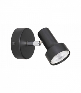 Kinkiet Konrad GU10 1 max 50W czarny Rabalux 5322