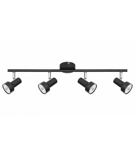 Spot Konrad GU10 4 max 50W czarny Rabalux 5325