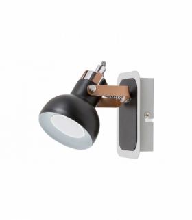 Spot BALZAC,GU10, 1max x35W, IP20, czarny matowy kolor szampański chrom czarny biały Rabalux 5609