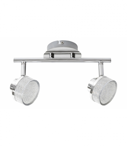 Spot PADMA LED 4X 5W, IP20, chrom kryształ przezroczysty Rabalux 5636