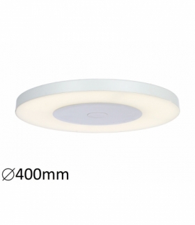 Plafon Milton, biały, LED 24W 2000lm, 4000k, z pilotem ściemnialnym Rabalux 6880