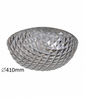 Plafon Jillian LED 24W popielaty biały Rabalux 6967