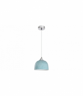Lampa wisząca ROSALIE,E-27, 1max x40W, IP20, miętowy Rabalux 7605