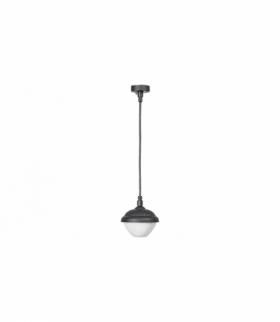 Lampa wisząca Modesto E27 1x max. 40W czarny biały Rabalux 7674