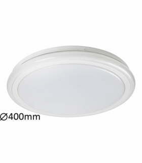 Plafon LEONIE RGB LED 32W, IP20 2400lm, 3000K-6500K, biały Rabalux 1510