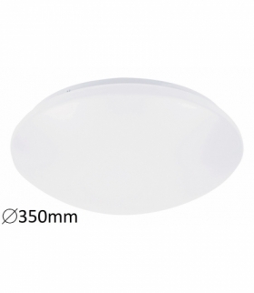 Plafon Lucas LED 18W IP44 1170lm, 4000K biały 350mmx90mm Rabalux 3419