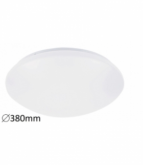 Plafon Lucas LED 24W IP44 1560lm, 4000K biały 380mmx90mm Rabalux 3420